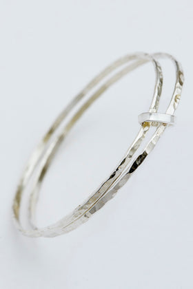 Silver bangle