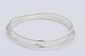 Round profile bangle