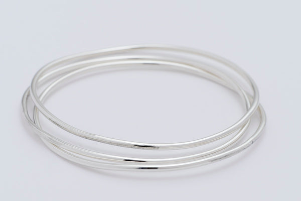 Round profile bangle