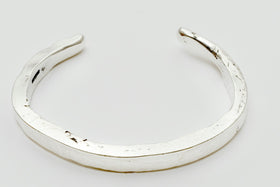 Mens silver bangle