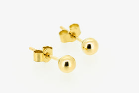 real gold stud earrings