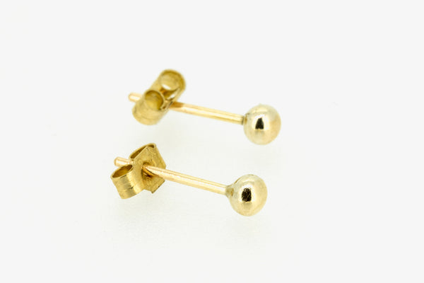 real gold stud earrings