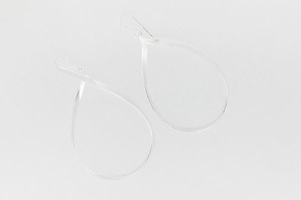 Sterling silver drop earrings