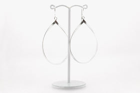 Sterling silver drop earrings