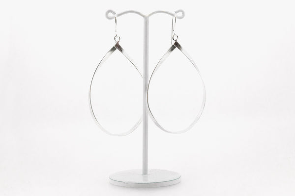 Sterling silver drop earrings