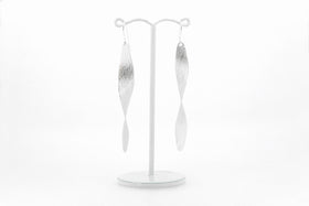 Sterling silver drop earrings