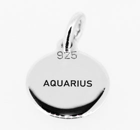 Aquarius star sign pendant