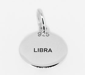 Libra star sign pendant