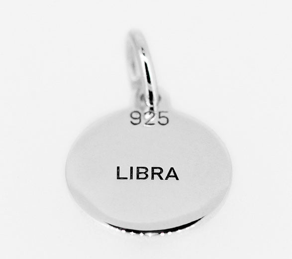 Libra star sign pendant
