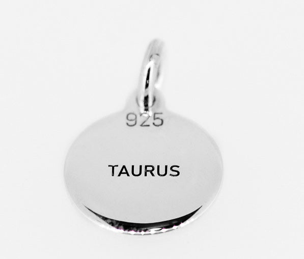 Taurus star sign pendant