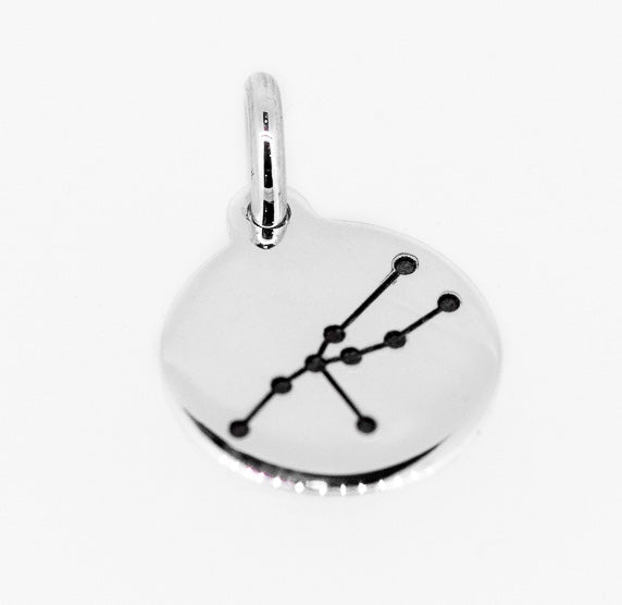 Taurus star sign pendant