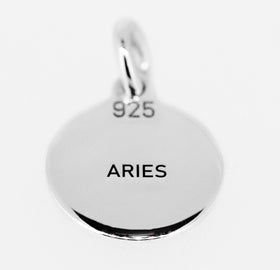 Aires star sign pendant